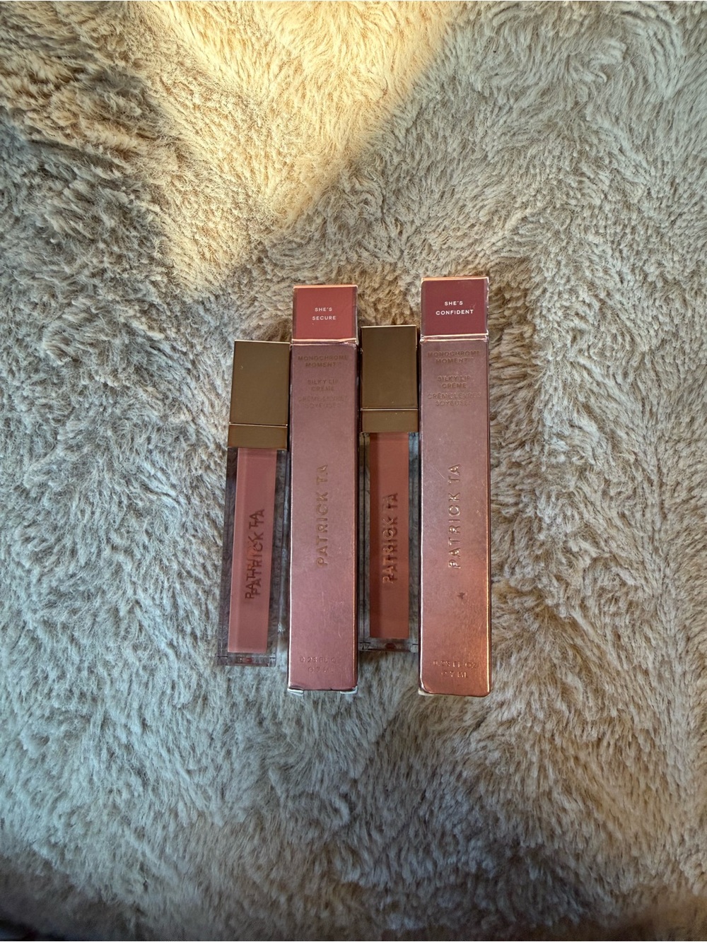 Patricia Vela Liquid Lipstick Trio - Mauve Rose Shades SET OF TWO